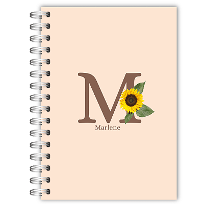 Caderno: Alfabeto Girassol