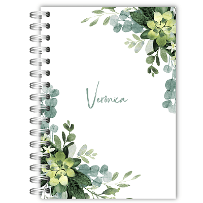 Agenda: Floral Verde