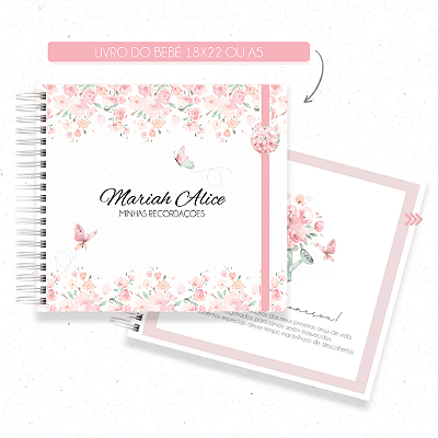 Livro do Bebê: Borboleta Floral