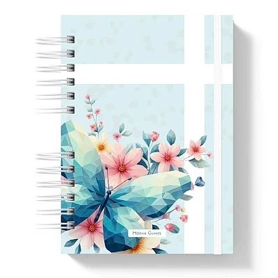 Planner: Borboleta Diamente 2026
