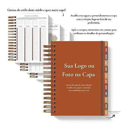 Planner: Capa Personalizada - Hábitos 2026