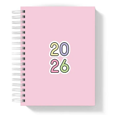 Agenda: 2026 Rosa I - Coleção Color Me