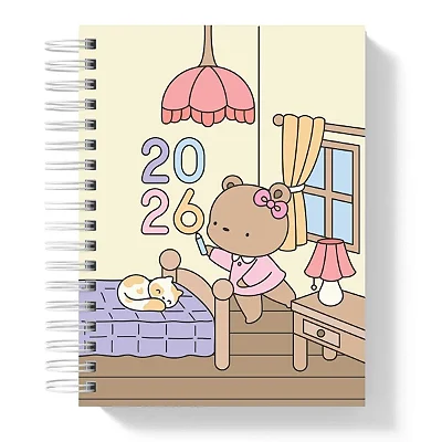 Agenda: Ursinha III - Coleção Color Me