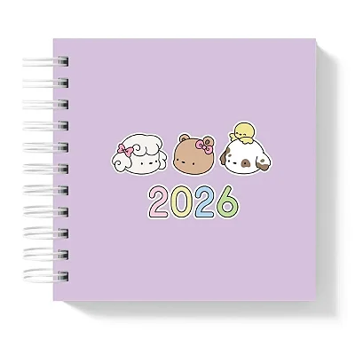 Mini Agenda: 2026 Roxa II - Coleção Color Me