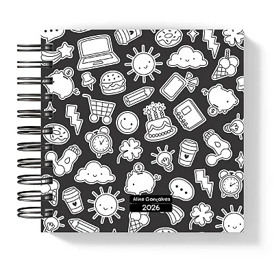 Mini Agenda: Black - Coleção Color Me