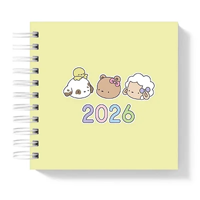 Mini Agenda: Familia Color Amarelo - Coleção Color Me