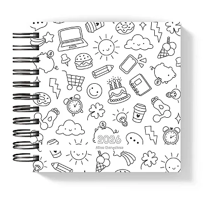 Mini Agenda: P&B I - Coleção Color Me