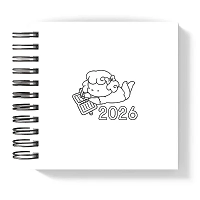 Mini Agenda: Doguinha P&B II - Coleção Color Me