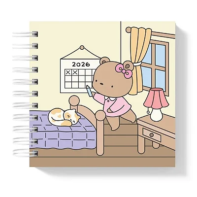 Mini Agenda: Ursinha II - Coleção Color Me