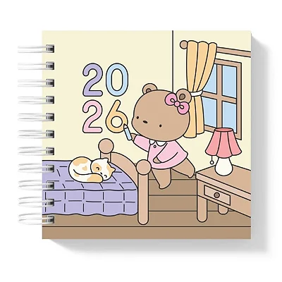 Mini Agenda: Ursinha III - Coleção Color Me
