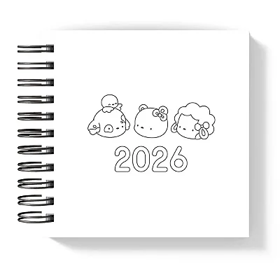 Mini Agenda: P&B II - Coleção Color Me