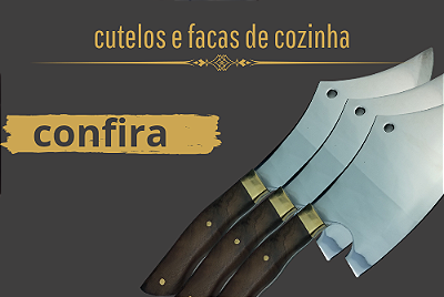 CUTELOS E FACAS PARA COZINHA