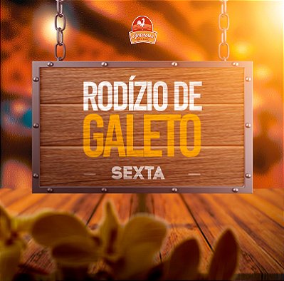 Rodízio de Galeto - Jantar - SEXTA - COMPRE AQUI!