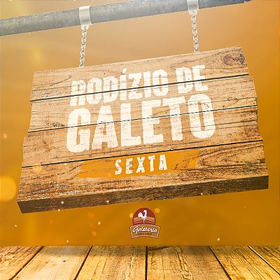 Rodízio de Galeto - Jantar - SEXTA - COMPRE AQUI!
