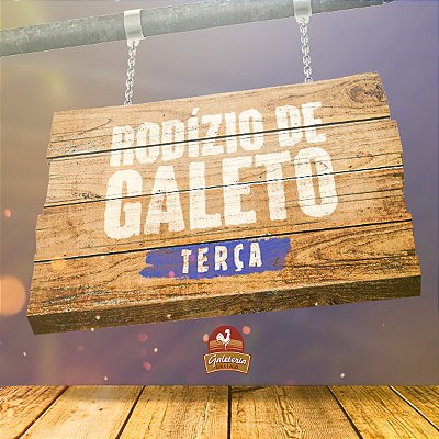 Rodízio de Galeto - Jantar - TERÇA - COMPRE AQUI!