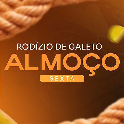 Rodízio de Galeto - Almoço - SEXTA - COMPRE AQUI!