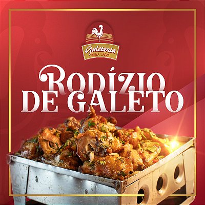 Exclusivo - Rodízio de Galeto - Jantar - Quinta-Feira 27 de Agosto