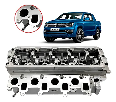 Cabeçote Amarok 2.0 16V Com Cano D'água 2010 a 2021