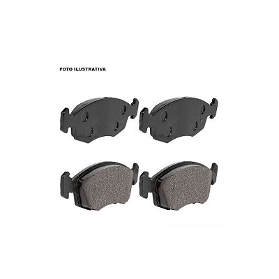 Pastilha De Freio Chev S10 Blazer 2.5 4x4 Diesel 4x4 ..05