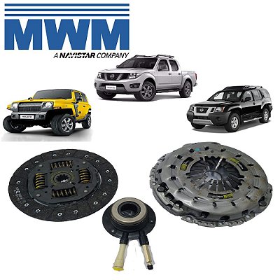 Kit Embreagem Frontier Xterra S10 Troller Mwm 2.8