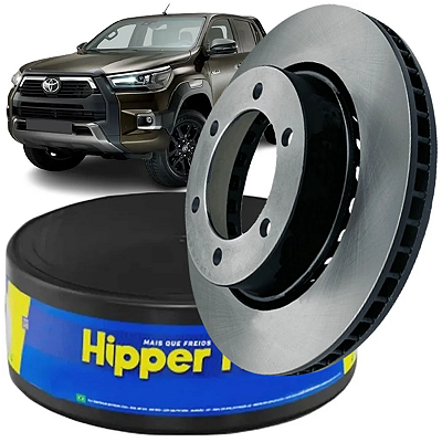 Disco Freio Dianteiro Toyota Hilux 2.7 2.8 2020 a 2023