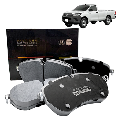 Pastilha Freio Dianteira Cerâmica Hilux 2.5 3.0 2005 a 2009