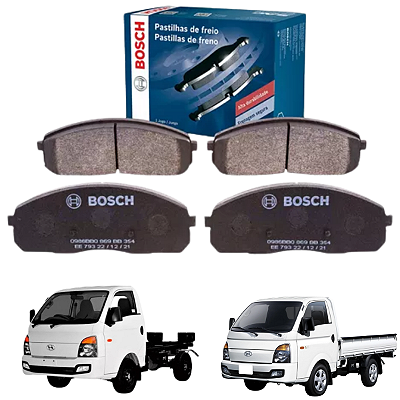 PASTILHA FREIO DIANTEIRA HR 2.5 2007 A 2012 ORIGINAL BOSCH
