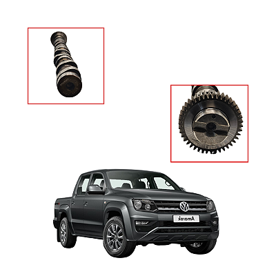 Comando Valvula Com Engrenagem Admissao Amarok 2.0 2010 Até 2018