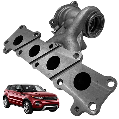 Coletor Turbina Motor Ecoboost Evoque 2.0 Si 2011 a 2016