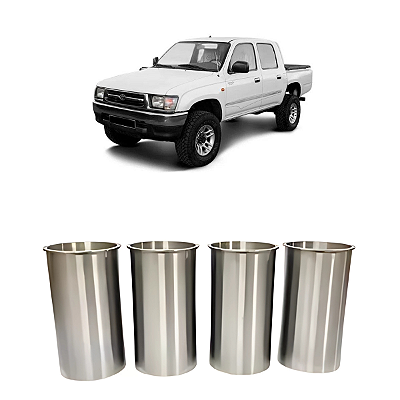 Jogo Camisa Cilindro Std Toyota Hilux 2.8 1999 Até 2001