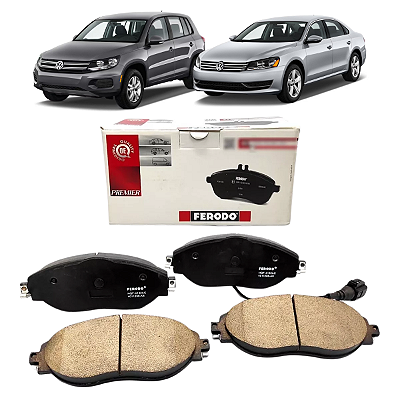 Pastilha Freio Dianteiro Ceramica Passat Tiguan 2011 a 2021