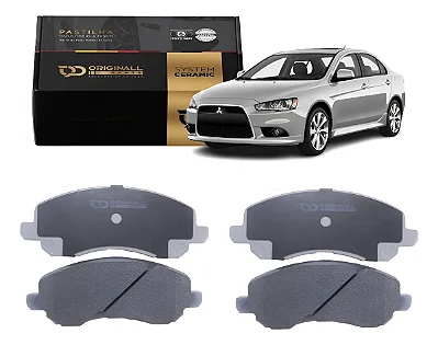 Pastilha Freio Dianteiro Ceramica Compass Lancer 2000/2022