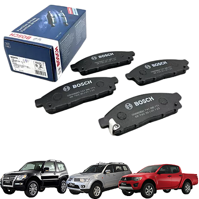 Pastilha Freio Dianteira L200 Triton 3.2 Diesel 2007 A 2017