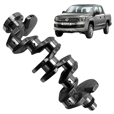Eixo Virabrequim Amarok 2.0 16v Manual Com Engrenagem 2010 á 2021