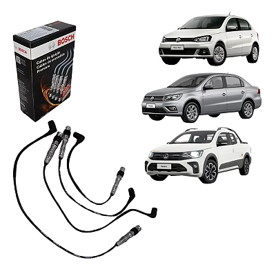 Jogo Cabos De Velas Gol G4 G5 G6 Fox Polo 1.0 8v 1.6 8v Golf