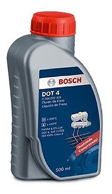 Fluido Oleo De Freio Dot 4 Original Bosch 500ml