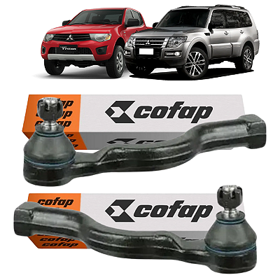 Par Terminal Direção Ld Le L200 Triton Pajero Full Dakar