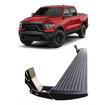 Estribo Elétrico Retratil Dodge RAM 1500 2019 a 2023