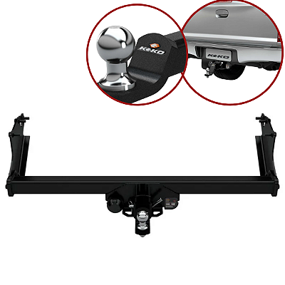 Engate Reboque K1 Hilux 2016 a 2022 Cabine Dupla Simples