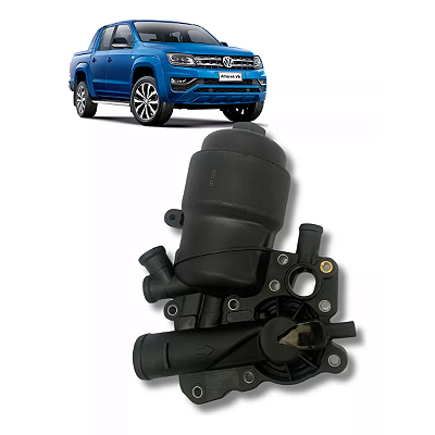 Suporte Filtro Óleo Amarok 3.0 V6 2017 a 2022