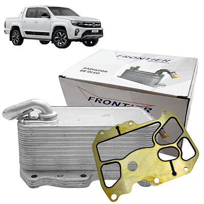 Resfriador Óleo Trocador Calor Amarok 3.0 V6 2018 A 2022
