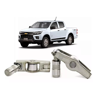 Kit 16 Balancim Com Tucho Válvula Gm S10 Trailblazer 2012 a 2023