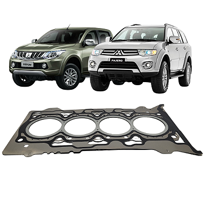 Junta Cabeçote Triton Pajero 2.4 16V 2016 a 2024