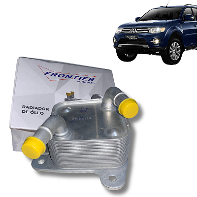 Radiador Oleo Motor L200 Pajero 2.4 2016 a 2024