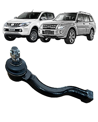 Terminal Direção Esquerdo L200 Triton Pajero Full 2001 a 2021