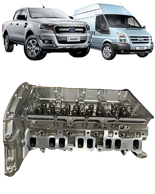 Cabeçote C/válvulas Ford Ranger Transit 2.2 16v 2012 A 2020