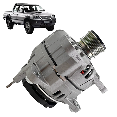 Alternador com Vácuo 90A HR, Bongo e L200 2.5 2005 A 2012