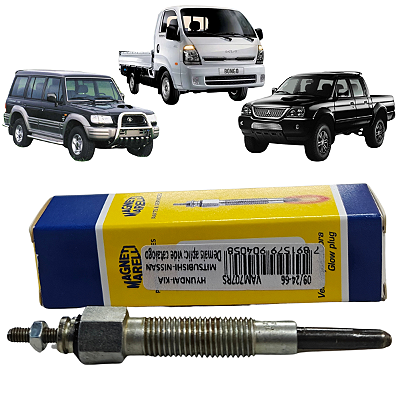 Vela aquecedora H1 H100 HR Bongo L200 2.5 8V 1997 em diante