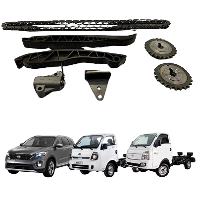 KIT CORRENTE HR BONGO  2.5 16V 2012 2013 2014 2015 ATE 2021