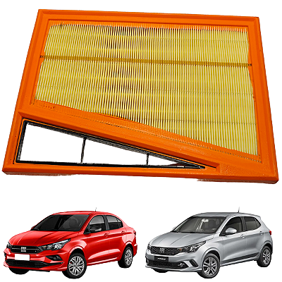 Filtro Ar Fiat Argo Drive 1.0 6v 2017 2018 2019 Ate 2022
